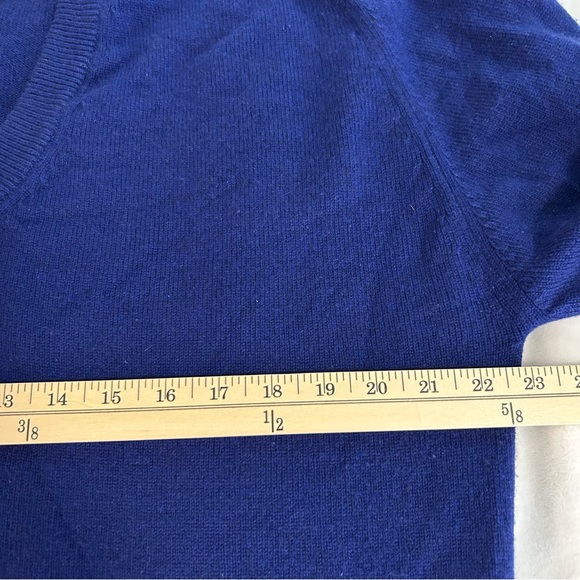 Vintage Clan Douglas Nordstrom 100% Cashmere V-Neck Sweater XLT Made in Scotland - Picture 9 of 13